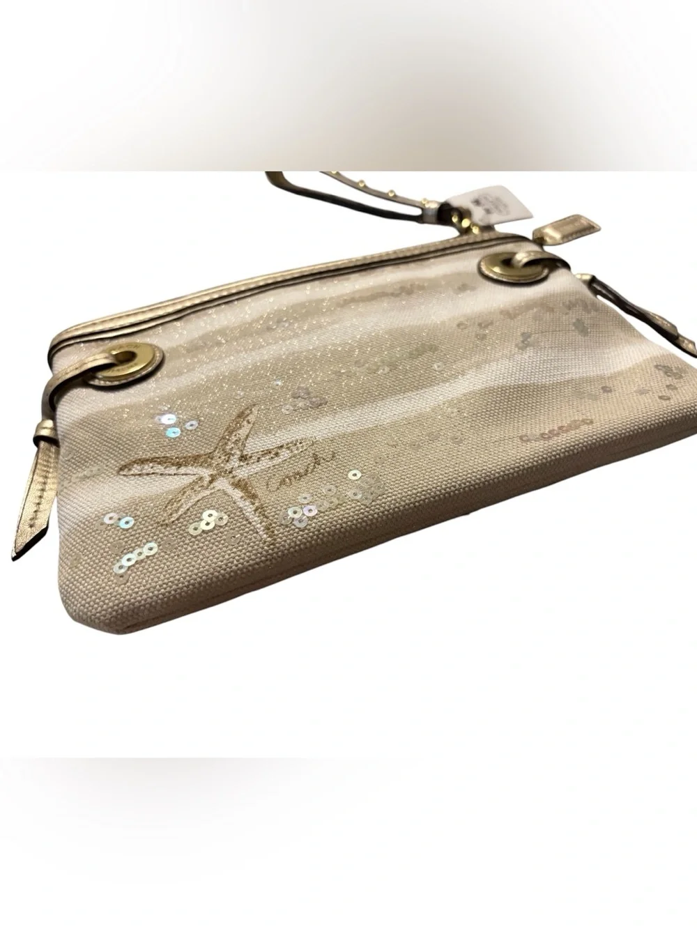 RARE Coach Audrey sun wristlet NWT